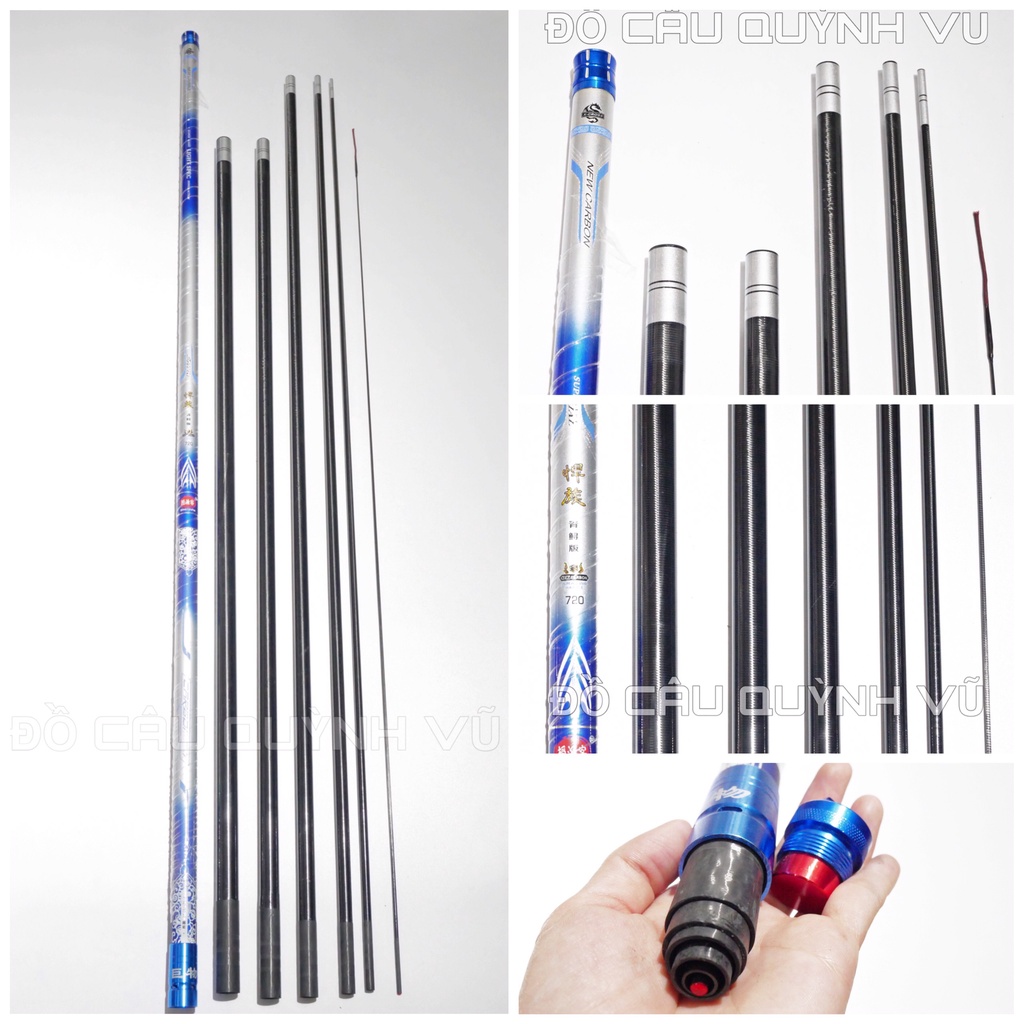 Cần câu cá Hãn Tộc 6H Mềm Siêu phẩm săn hàng Siêu cứng