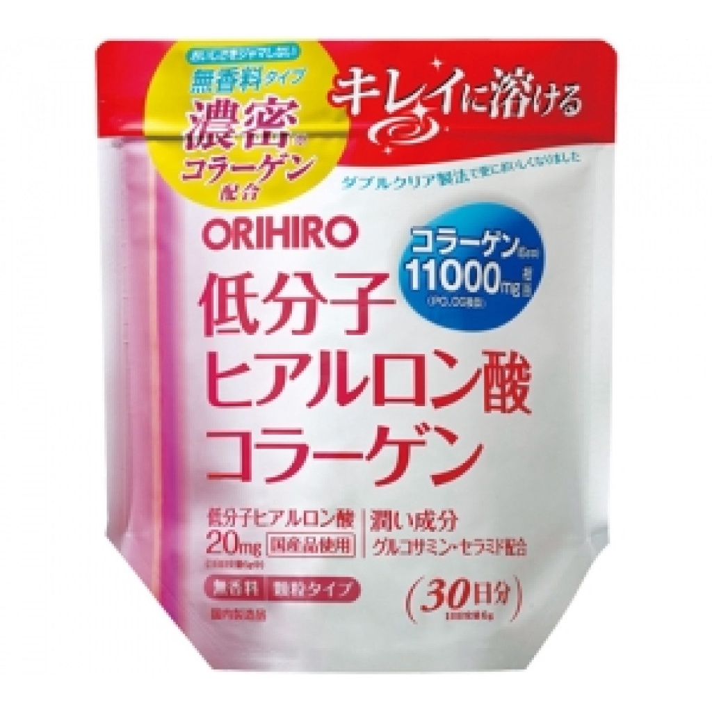 BỘT COLLAGEN ACID HYALURONIC ORIHIRO NHẬT BẢN CẤP ẨM, LÀM ĐẸP DA, PHỤC HỒI TẾ BÀO TỔN THƯƠNG VÀ TÁI TẠO DA_DƯỢC AN DƯƠNG