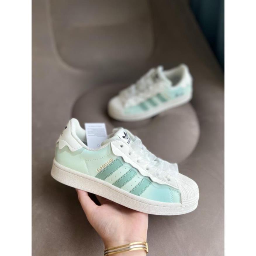Giày thể thao adidas superstar sò hoa trắng bản mới 2022, sò hoa sc hot trend 2022