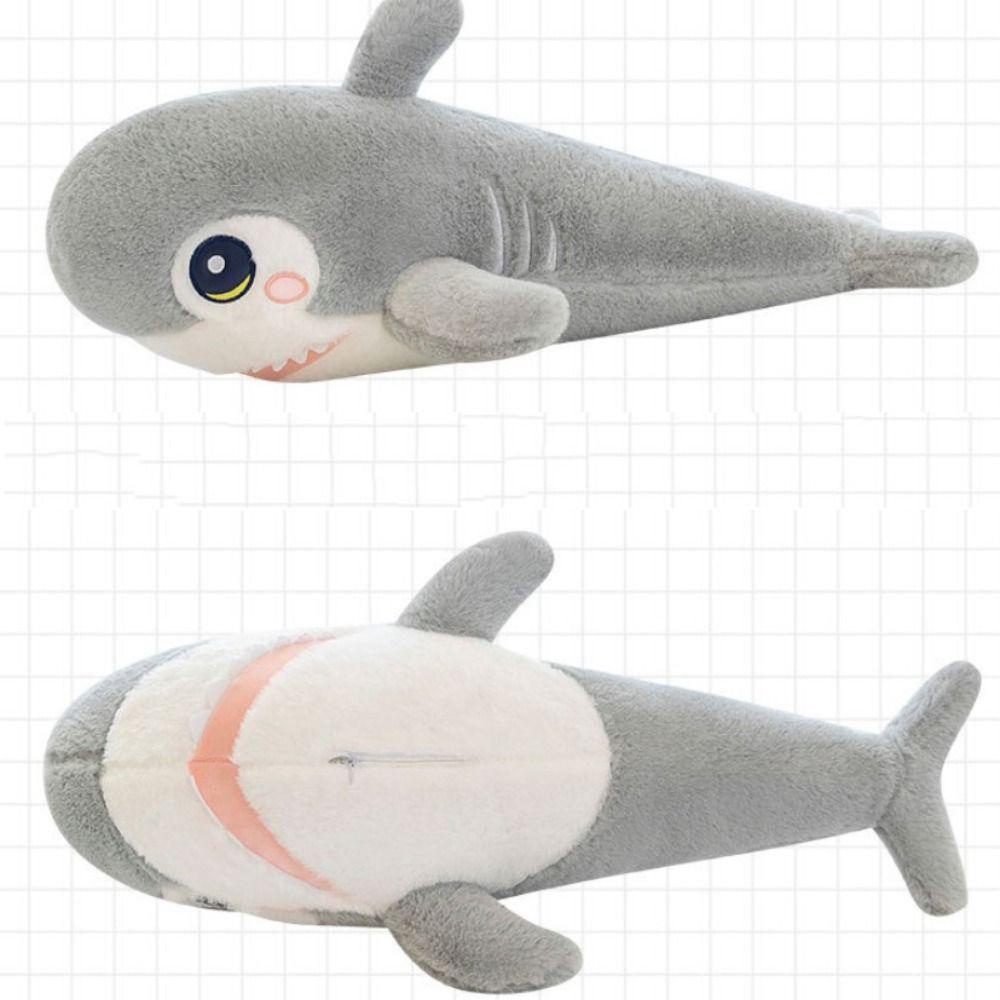 ANEMONE Đồ chơi nhồi bông Hình Cá Mập / Thỏ Mềm Mại Vui Nhộn Làm Quà Tặng Cho Bé