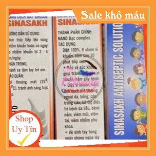 DUNG DỊCH SÁT KHUẨN SINASAHK