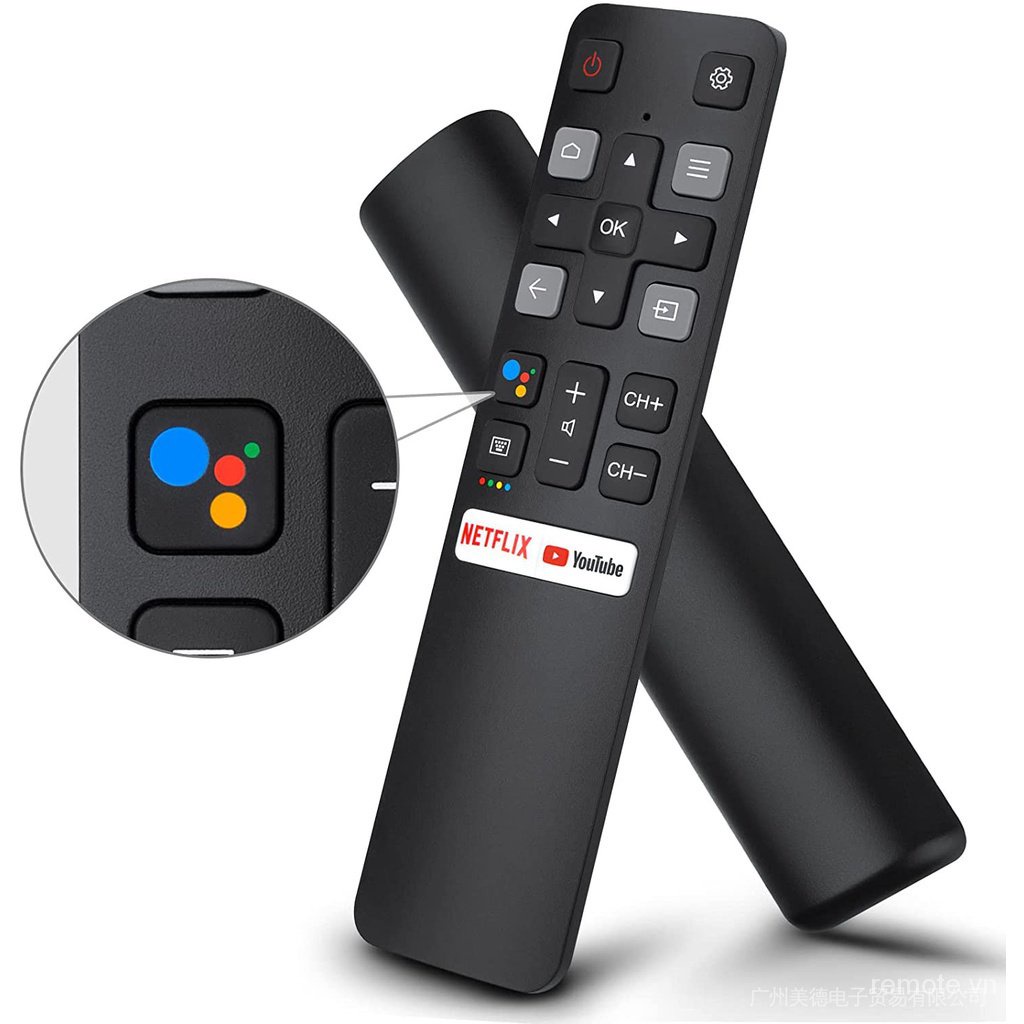 GOOGLE Thiết Bị Thay Thế Nâng Cấp RC802V Cho TV Thông Minh TCL-Android-TV-Rmote