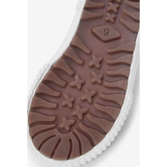 Giày Next trắng và hồng nude quai dập hoa cho bé gái