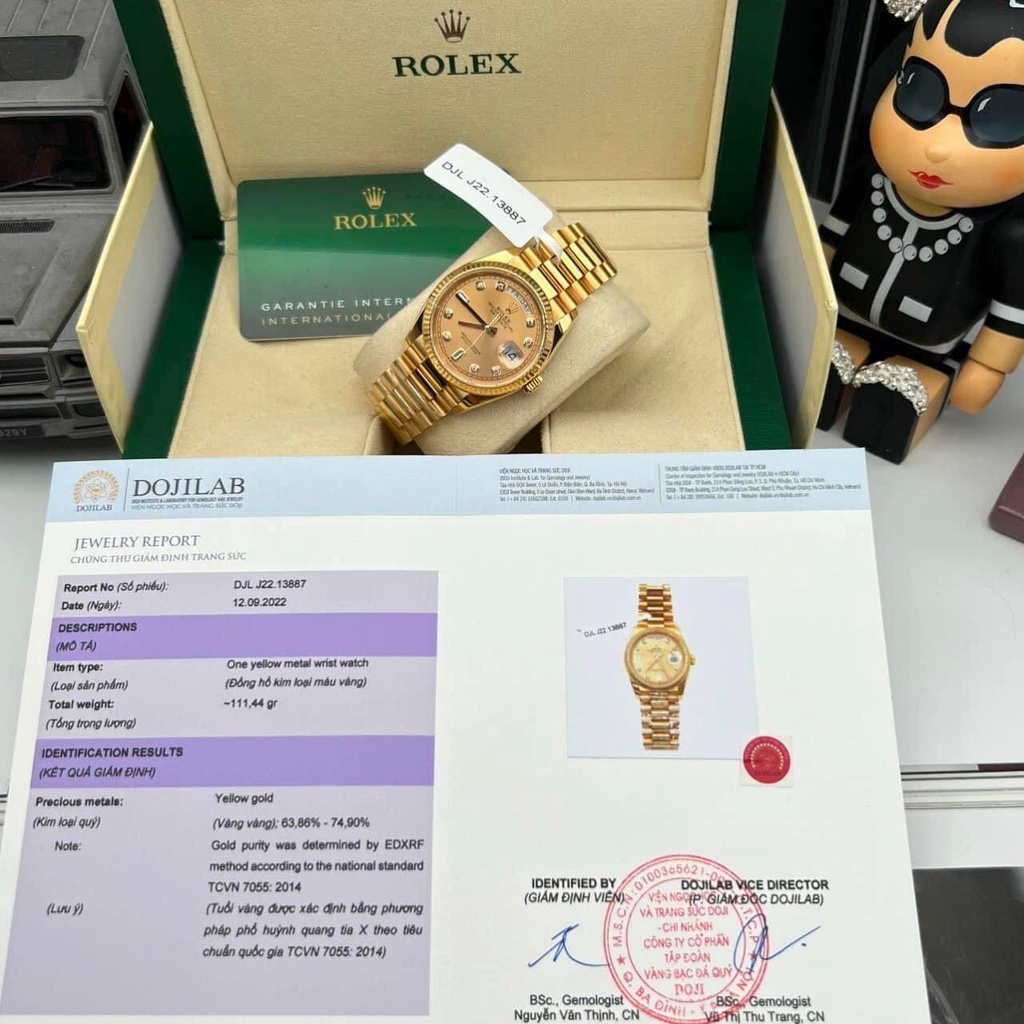 Đồng hồ nam RoIex PerptuaI Date Day Gold khung GT 36mm- Thép 904L- AUTOMATIC- CHỐNG NƯỚC- BẢO HÀNH3n