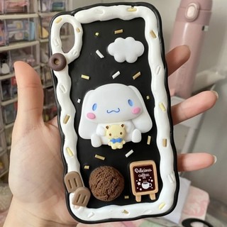Ốp điện thoại handmade keo kem Cinnamoroll