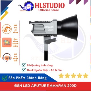 Aputure amaran 200d, 200d-s 5600k ánh sáng ban ngày 200w, 250w liên tục - dùng chụp ảnh quay phim chiếu sáng hl studio