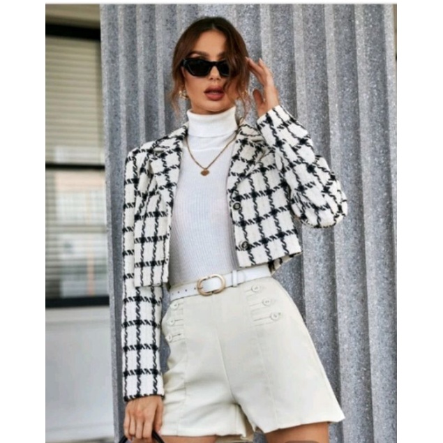 Áo Blazer CROTOP 2hand 1 lớp phù hợp thời tiết nóng ấm.