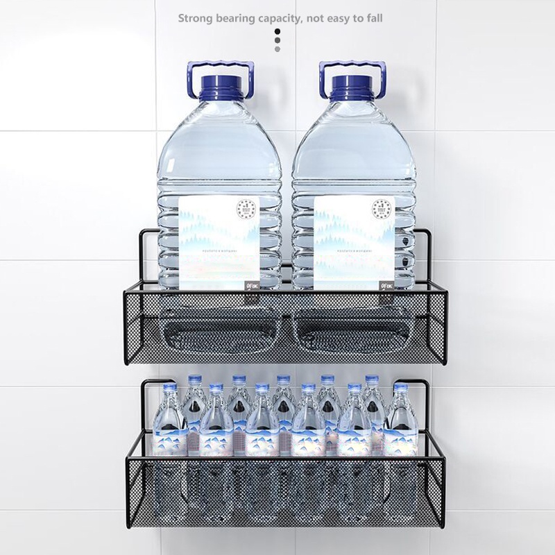 Giá Đỡ Dầu Gội Gắn Tường Không Cần Khoan Tiện Dụng Cho Phòng Tắm / Nhà Bếp