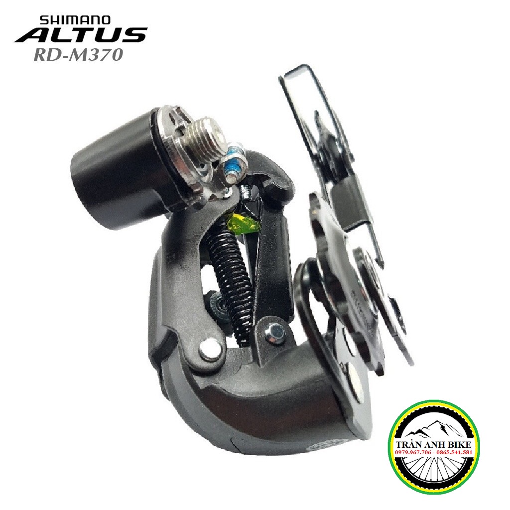 Củ cùi đề sau xe đạp SHIMANO ALTUS RD M370 8-9 Speed - Hàng chính Hãng