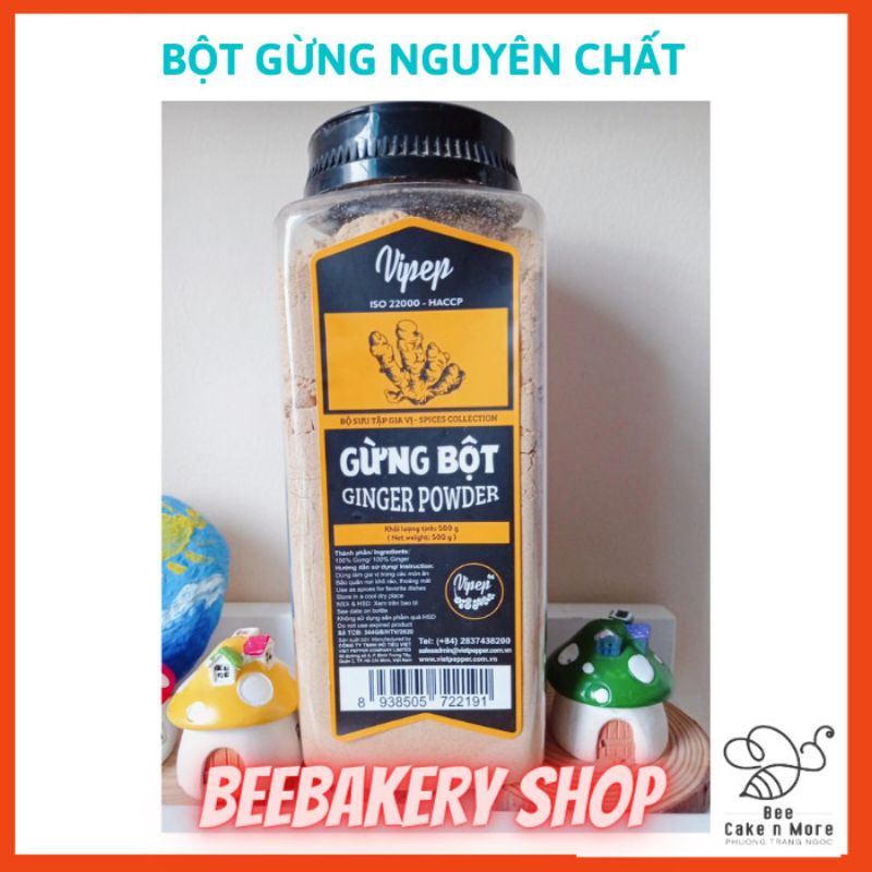 [Hàng mới về] Bột gừng cay thơm nguyên chất 100% (Ginger Powder)