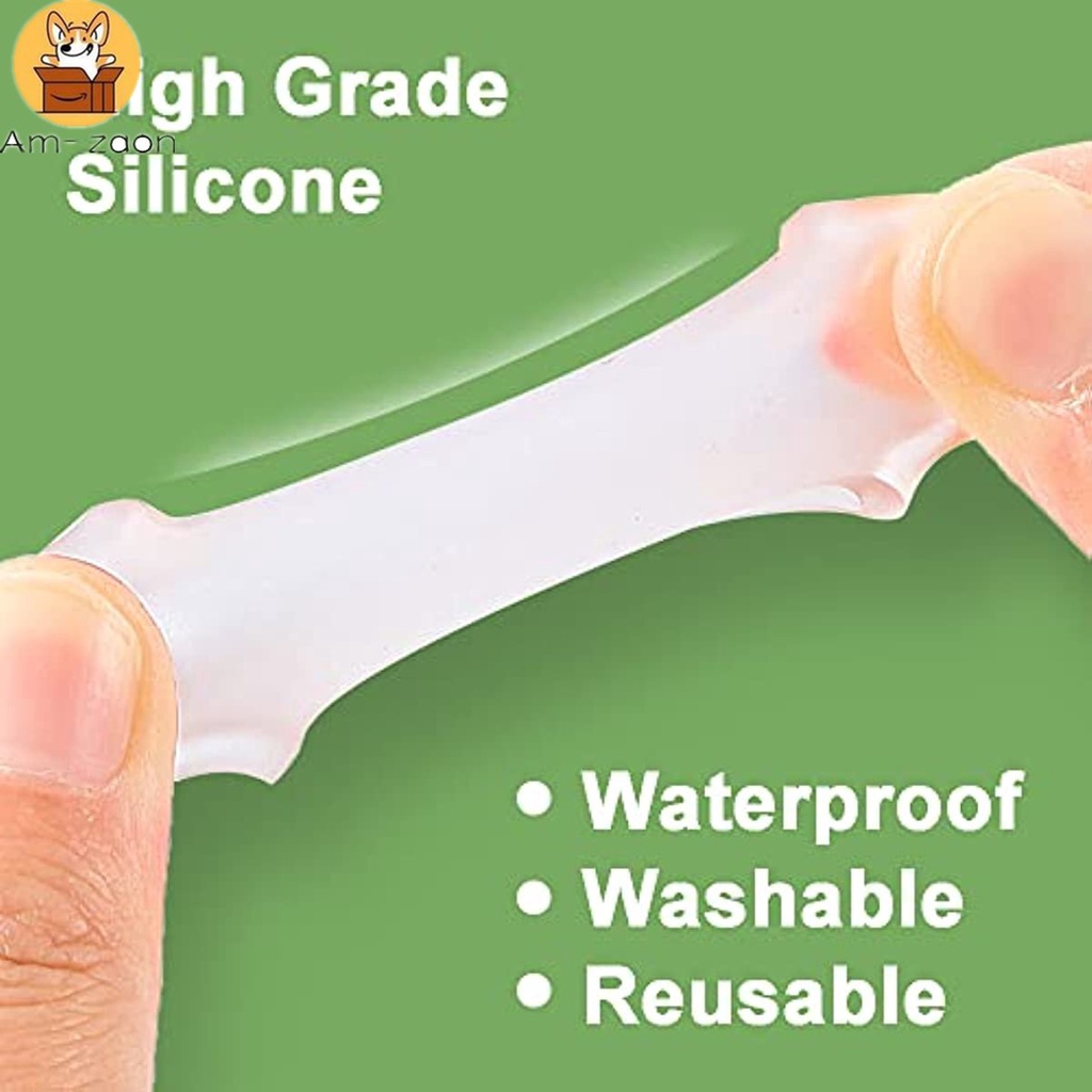 1 Cặp Vỏ Bọc Bảo Vệ Ngón Chân Bằng Silicon Gel Thoáng Khí