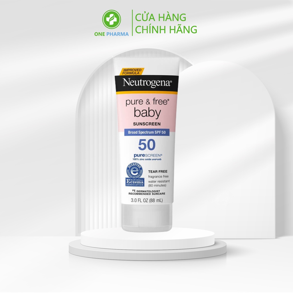 Kem chống nắng trẻ em Neutrogena Pure Free Baby 88ml