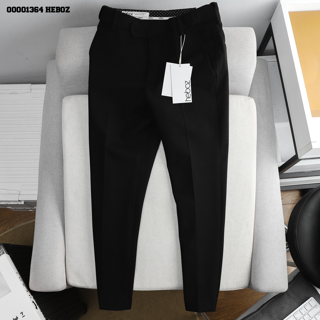 Quần tây Heboz cạp thun ẩn 2M, cạp chun ẩn, chất quần tây co dãn nhẹ, form slim fit - 00001364