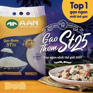 Gạo aan st21 st24 st25 túi 5kg