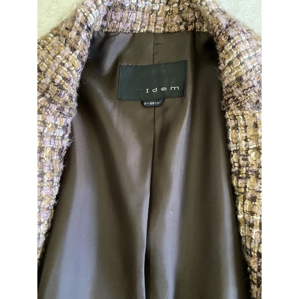 Áo dạ tweed hiệu IDEM