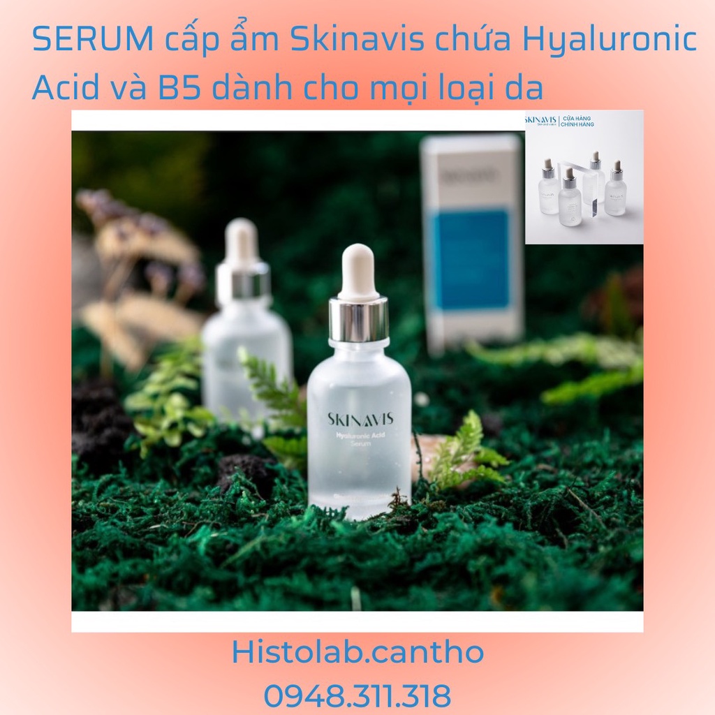 SERUM cấp ẩm Skinavis chứa Hyaluronic Acid và B5 30ml
