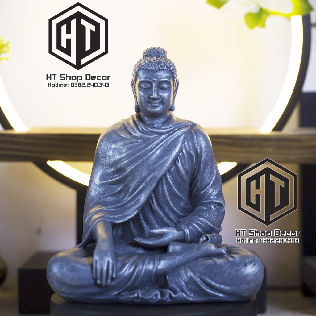 Bổn sư Thích Ca cao 17cm