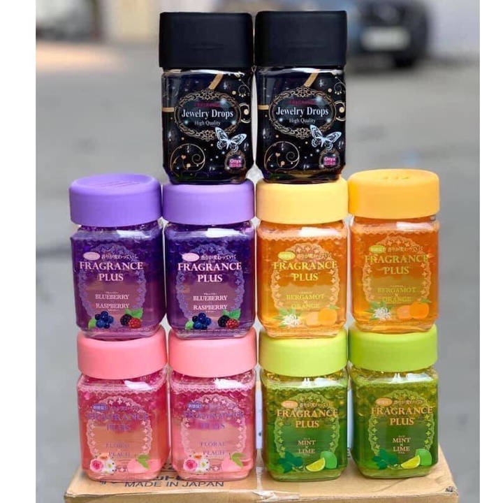 Hộp thơm phòng Fragrance Plus Nhật Bản 200g hương tự nhiên, dịu nhẹ 1 lọ dùng 3-6 tháng