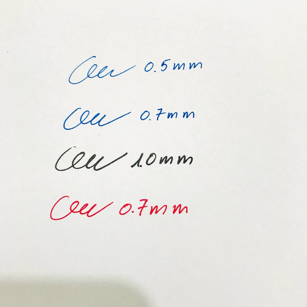 Ngòi bút gel Pentel nét 0.5/ 0.7/ 1.0mm, ruột thay thế bút Pentel energel các màu xanh/ đỏ/ đen