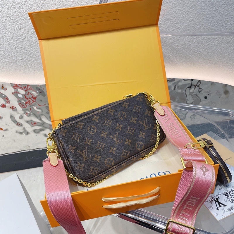 Set túi xách nữ 3 món túi dây bản to, quà cho phụ nữ