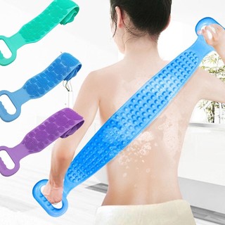 Combo 3 cái Dây tắm chà lưng Silicon 2 mặt