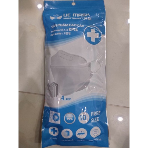 Bịch 10 Cái Khẩu Trang Y Tế K94