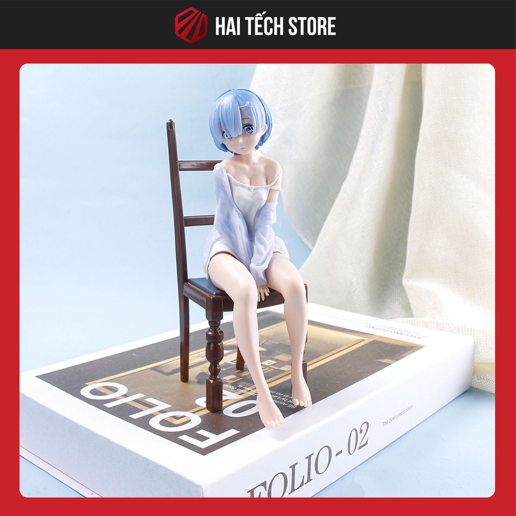 Mô hình Anime RE: Zero-Starting Life in Another World: Rem Ram, figure nữ cute dễ thương, trang trí decor PC cực đẹp