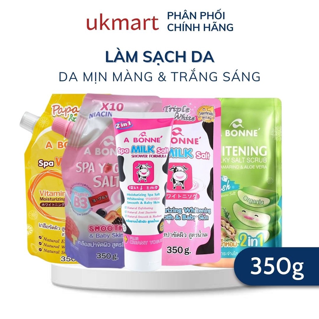 Muối Tắm Sữa Bò Tẩy Tế Bào Chết A Bonne Spa Milk Salt Thái Lan 350gr | BigBuy360 - bigbuy360.vn