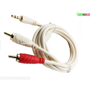 Dây cáp tín hiệu audio 3.5 ra AV ( dài 1,8 m)