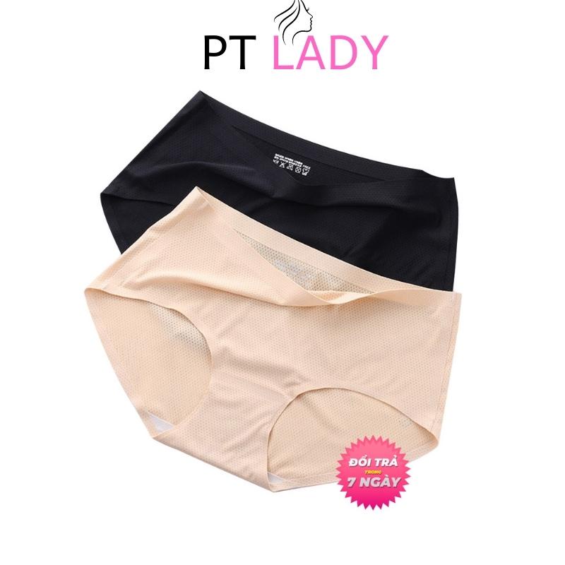Quần Lót Nữ Su Thông Hơi Chất Lanh Siêu Thoáng Loại Đẹp Có Size Lớn (HÌNH CHỤP THẬT)1Cái(45-65kg) PT Lady