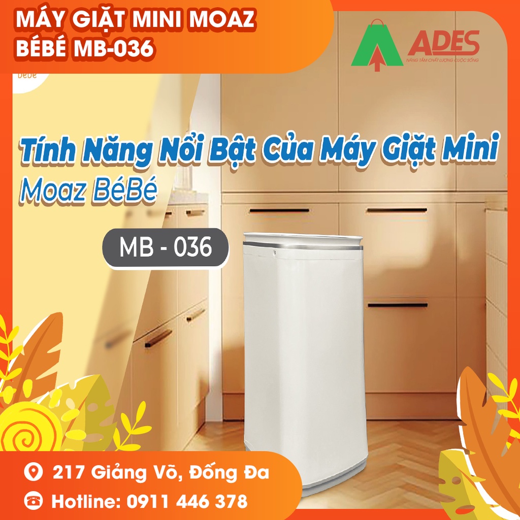 Máy giặt mini Moaz BéBé MB – 036