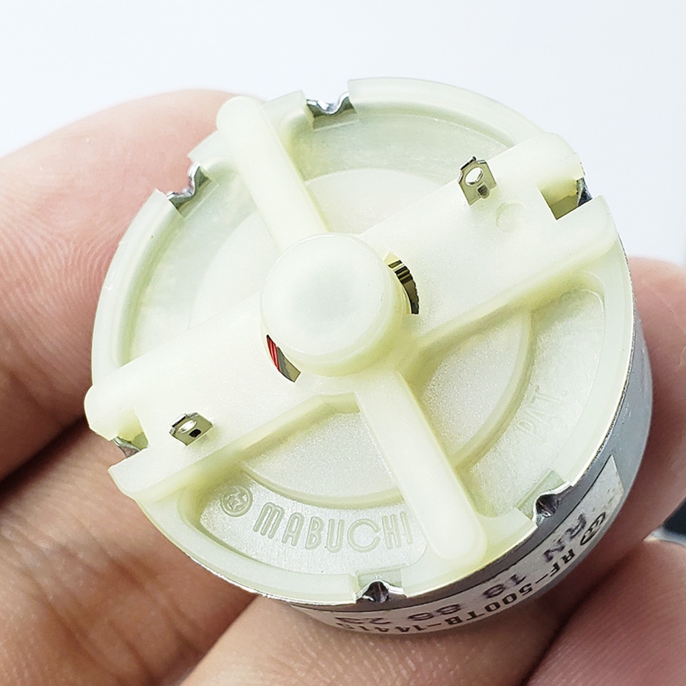 Động Cơ Micro DC RF-500TB-14415 DC 3V-12V 500 6V 3700RPM Cho Máy Phun Sương Tự Động