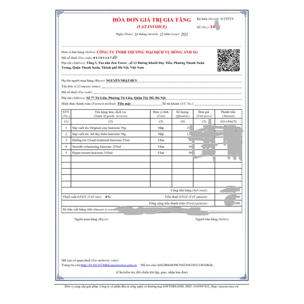 Sáp vuốt tóc nam ORIGINAL CLAY 2022 by Hairzone 2Oz 56g wax tạo kiểu tóc