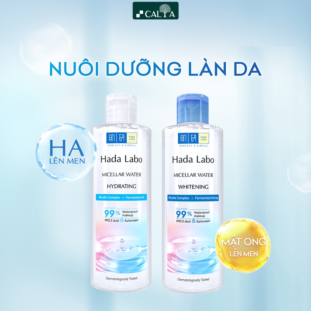 Nước Tẩy Trang Hada Labo Làm Sạch Sâu, Dưỡng Trắng, Cấp Ẩm Cho Da - Hada Labo Micellar Water 240ml