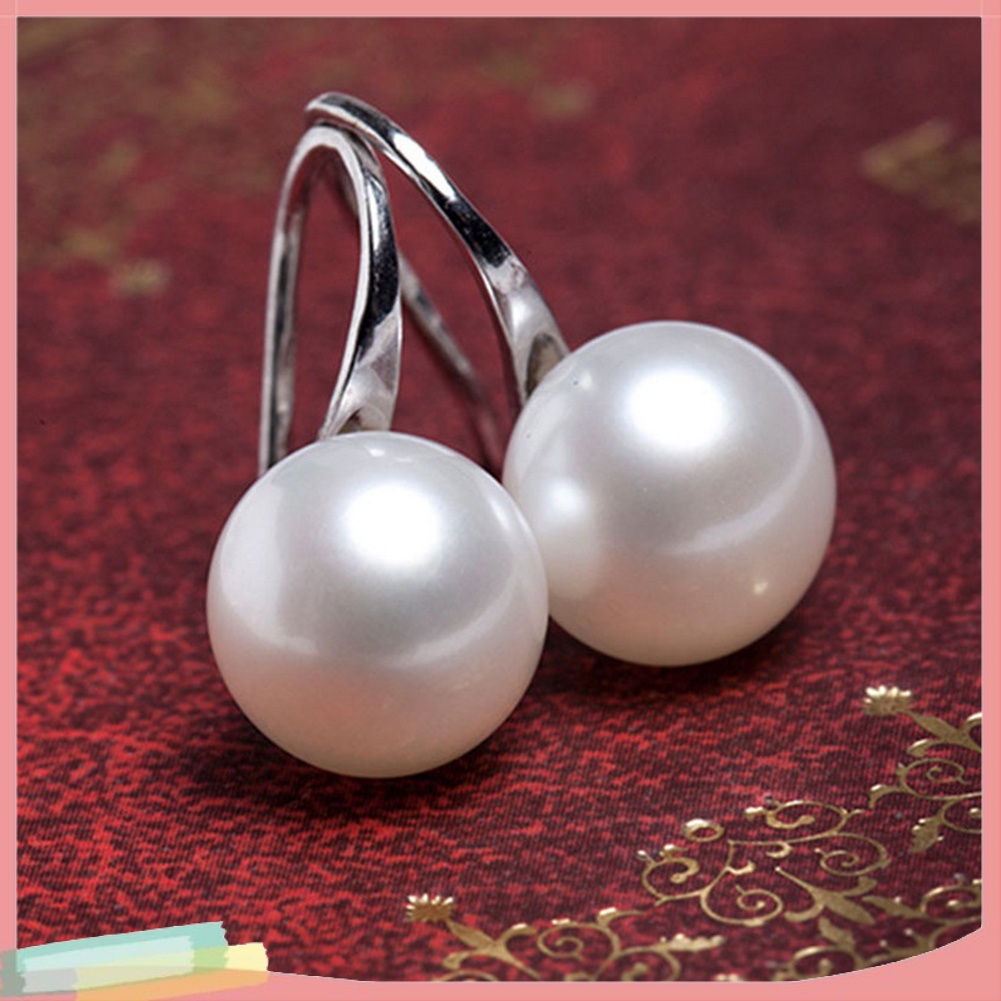 Cặp bông tai mini đính ngọc trai giả sang trọng cho nữ