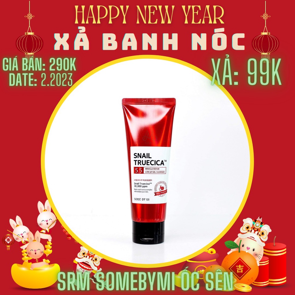 Bộ Dưỡng Da Ốc Sên Some By Mi Snail Truecica Miracle Repair