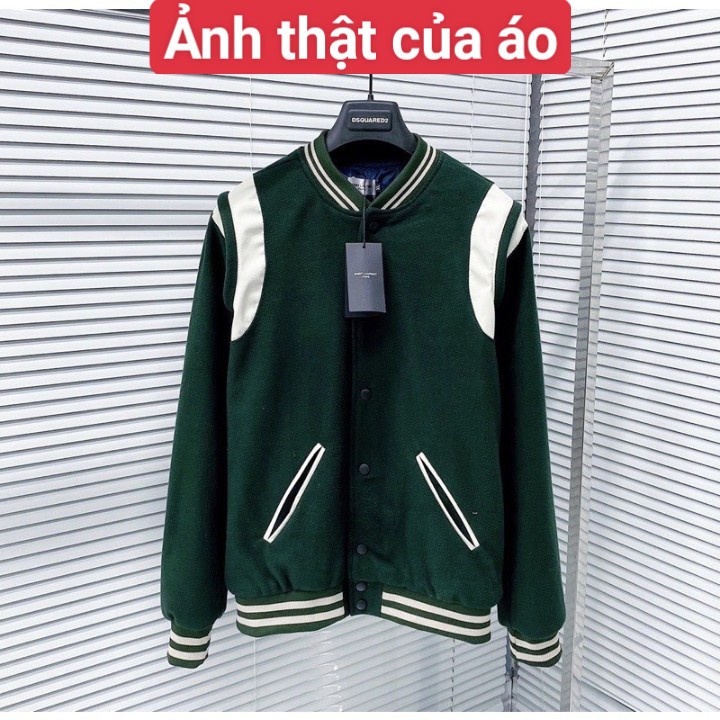 ÁO BOMBER TEDDY  NAM NỮ PHỐI VAI CHẤT VẢI SIÊU ĐẸP TREND 2022