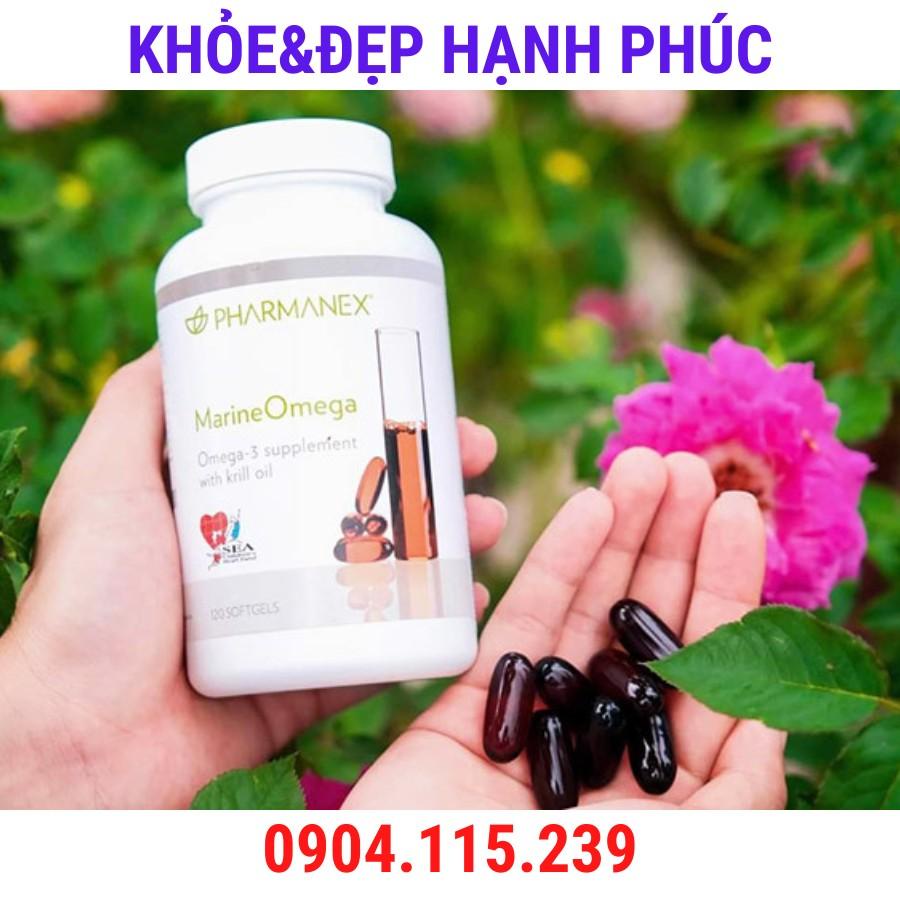 [ Hàng nhập khẩu ] Dầu nhuyễn thể Nuskin Marine Omega 3 – dinh dưỡng cho da, tim và não – 120 viên/lọ