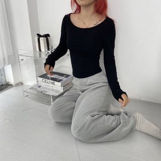[𝓈𝒾𝑒𝓎𝑜𝓊] basic oversize sweatpants - quần nỉ dáng rộng oversize