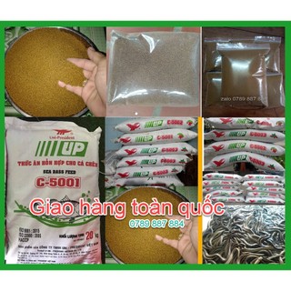 Thức ăn cho lướn - thức ăn công nghiệp cho lươn cám up cám cho cá chẽm 44% đạm bao 20kg