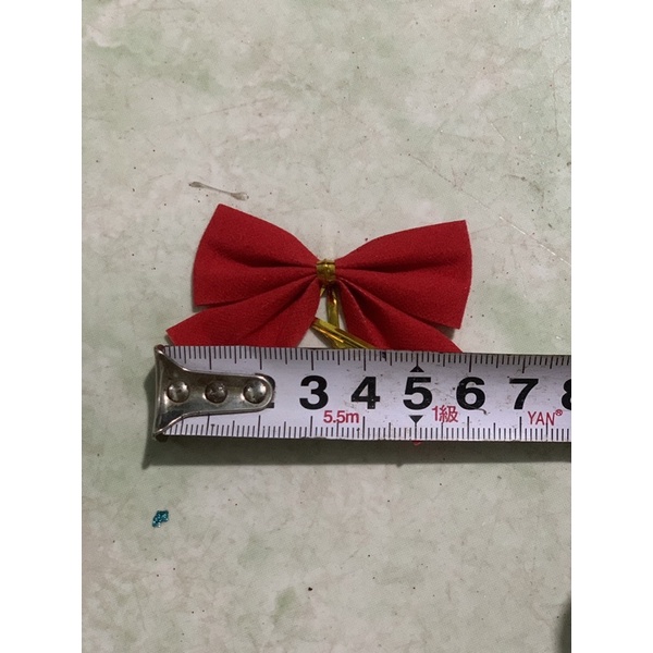 12 Nơ 6cm trang trí giáng sinh