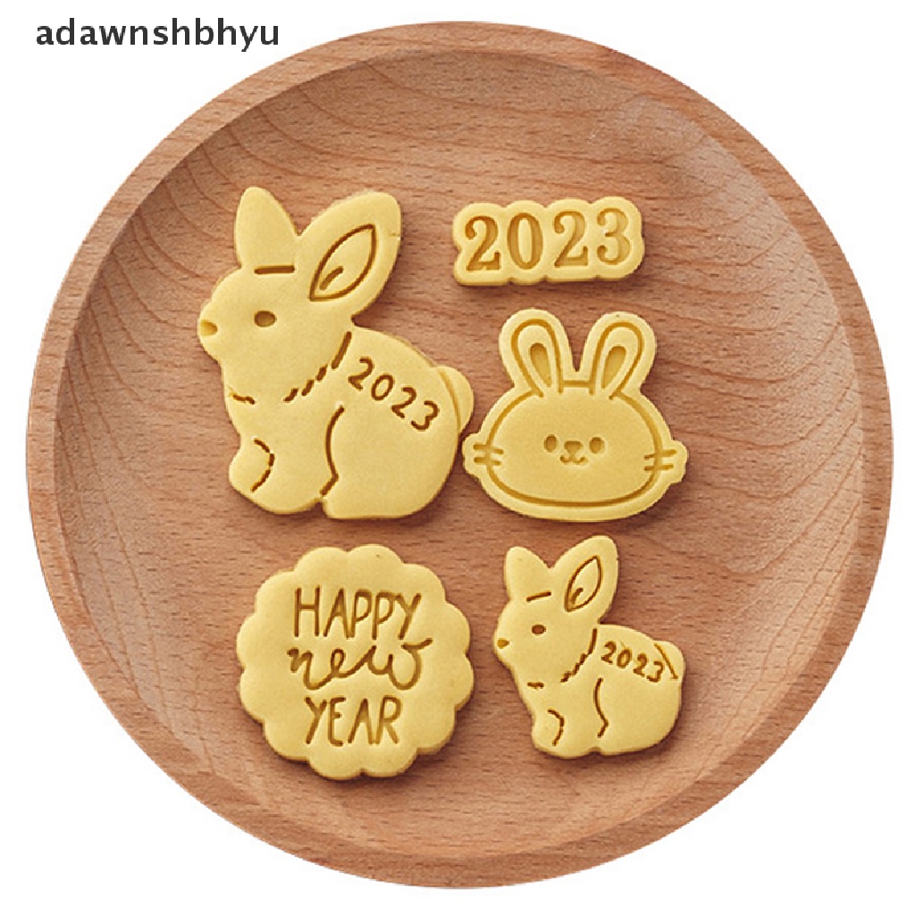 Khuôn Cắt Bánh Quy Mini Hình Thỏ Năm Mới 2023