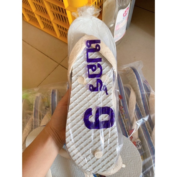 Dép lào trắng thái lan