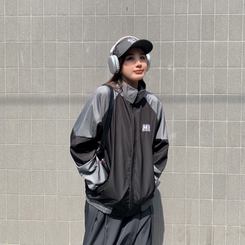 Áo Khoác Gió MNS Jacket, Áo Khoác Dù Nam Nữ 2 Lớp Hình Thêu | BigBuy360 - bigbuy360.vn