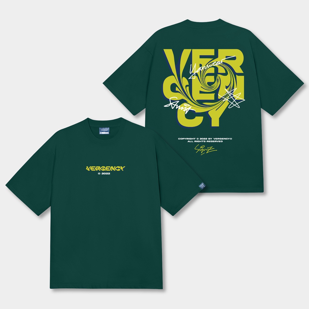 Áo thun nam nữ local brand unisex form rộng tay lỡ Vergency Twist/TWI hàng chính hãng 6 màu sắc