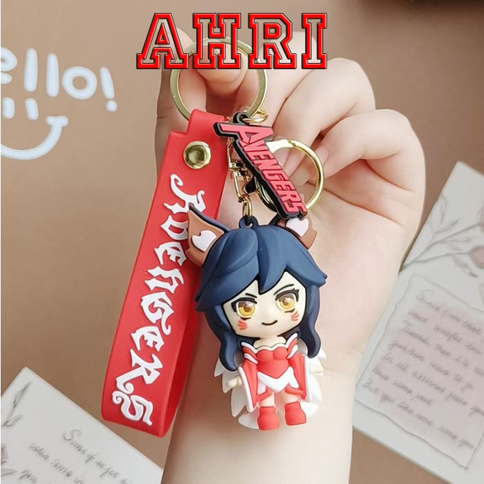 Móc khóa Liên minh huyền thoại LOL in 3D siêu đẹp