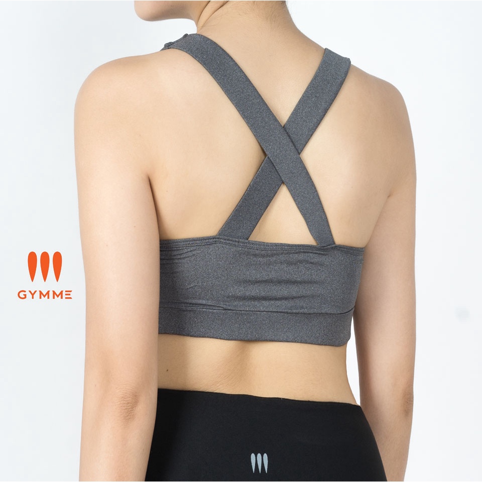 Áo tập gym nữ yoga aerobic croptop thể thao sport bra gymme -01026