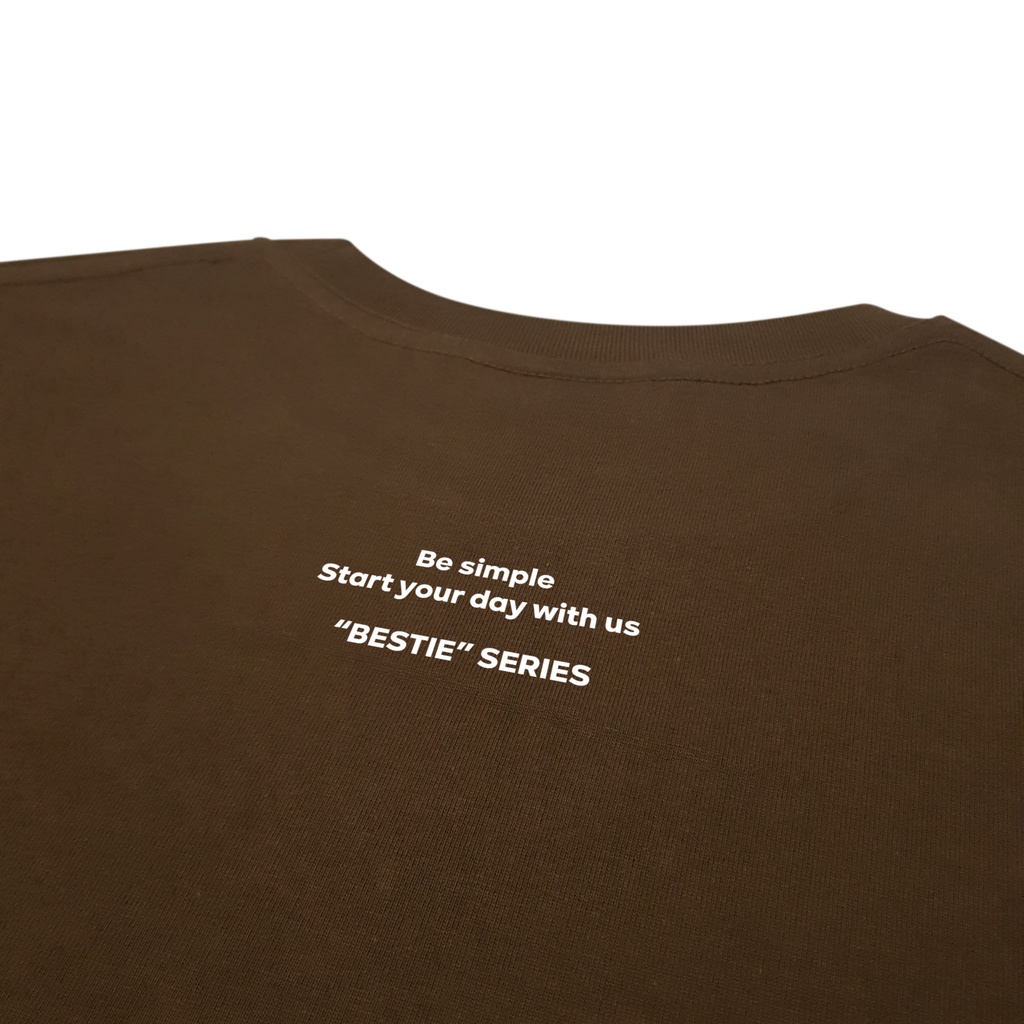 Áo Thun Unisex Undo Sweet Màu Nâu 100% Premium Cotton - Local Brand Chính Hãng