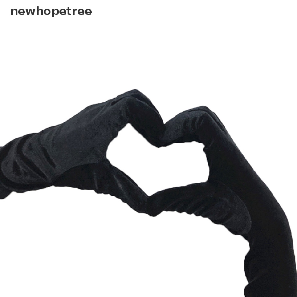 1 Cặp Găng Tay Nhung Dài Giữ Ấm Khi Lái Xe / Tiệc Giáng Sinh Cho Nữ