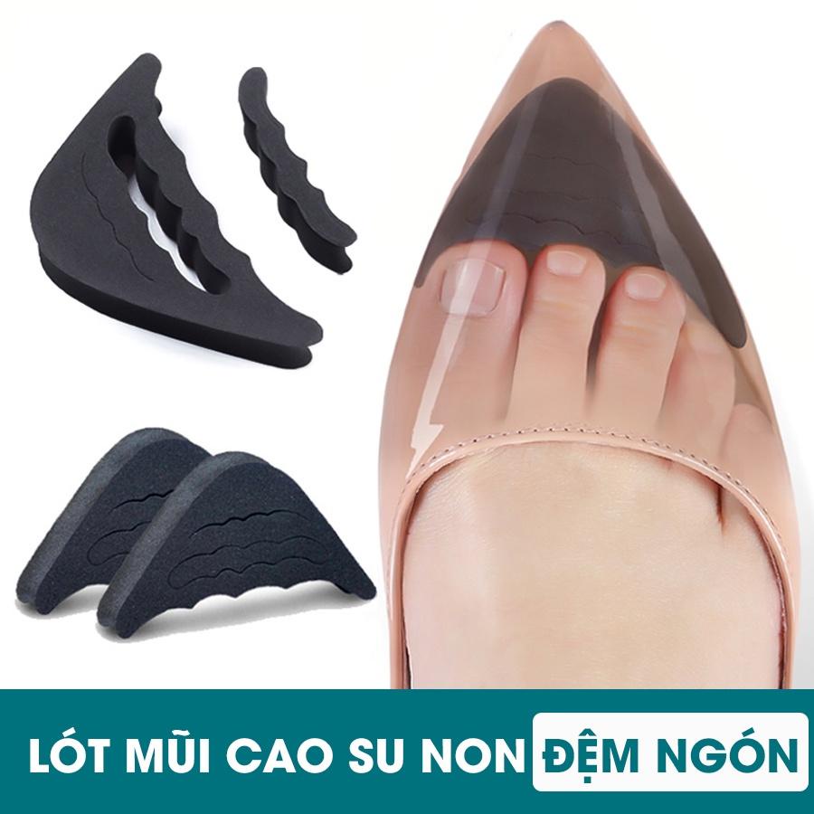 Set 1cặp lót mũi và 1cặp lót chữ T giảm size cho giày cao gót -hickies lacing system